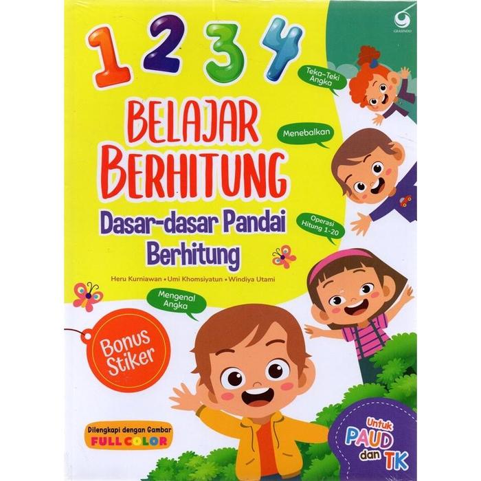 Gambar Buku Anak - 1 2 3 4 BELAJAR BERHITUBNG ( DASAR - DASAR PANDAI BERHITUNG) -  HERU KURNIAWAN, UMI KHOMSIYATUN, WINDIYA UTAMI - -, Standar dari Gramedia Kota Administrasi Jakarta Utara Tokopedia