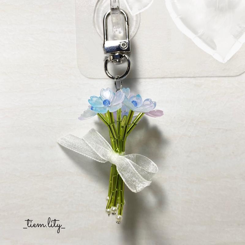 ￼[Tiệm Lity] Móc khoá Bouquet - Móc khoá handmade 2