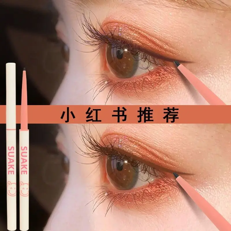 Bút Gel Kẻ Mắt, Thật, Lâu Trôi, Chống Nhòe, Không Thấm Nước, Chống Mồ Hôi, Bút Tơ Tằm, Thích Hợp Cho Người Mới, Bút Kẻ Mắt Đầu Rất Mịn, Lý Tưởng Cho Bữa Tiệc Sinh Viên  Cosmetic Mỹ Phẩm Women Trang Điểm Nữ Cho Bé 7