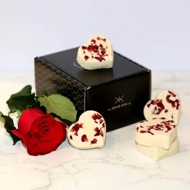 Heart-Shaped Aromatherapy Shower Steamers | Spa-Like Self-Care Gift | 100% Essential Oils for Relaxation & Well-Being 3