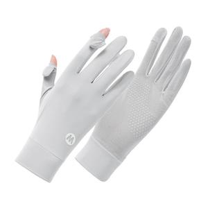 Guantes de protección solar para mujer, guantes de ciclismo ligeros y transpirables, guantes de deporte para mujer para uso al aire libre