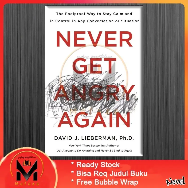 Never Get Angry Again - David J. Lieberman (English/Indonesia)