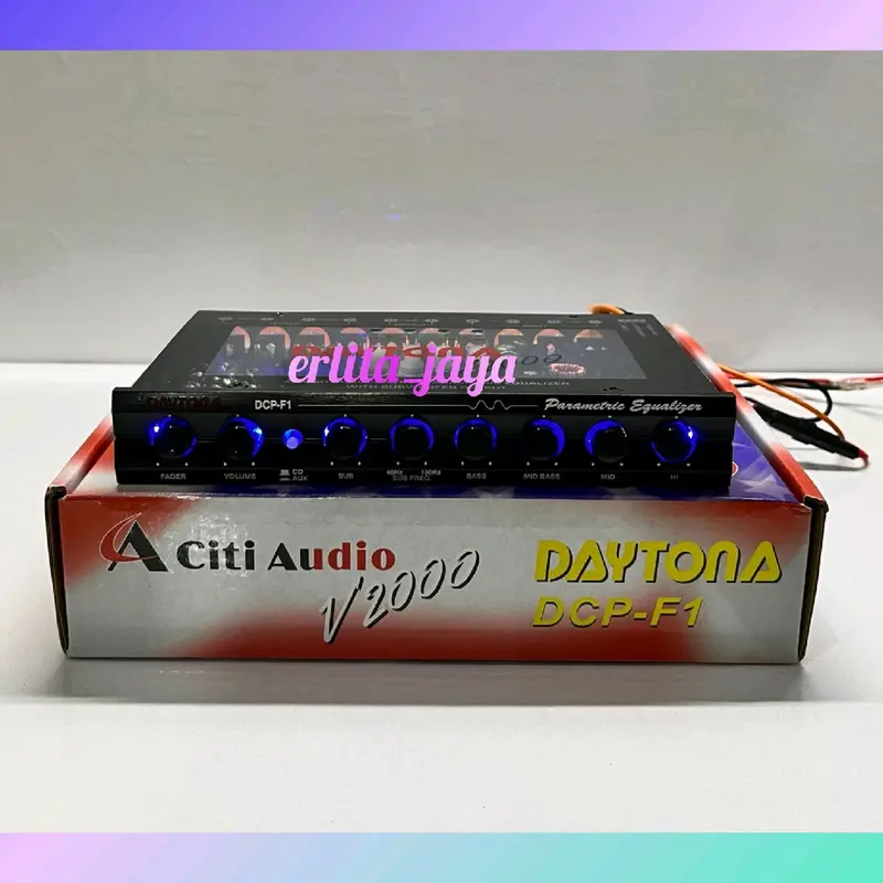 ￼PARAMETRIK EQUALIZER DAYTONA DCF-F1 V2000 TERMURAH CAR AUDIO MOBIL 3