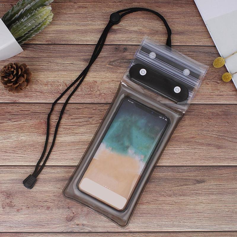 Product Introduction of Waterproof Three Fold Mobile Phone Bag Airbag Swimming Cover Touch Cover Protective Hot Diving W0K3 19
