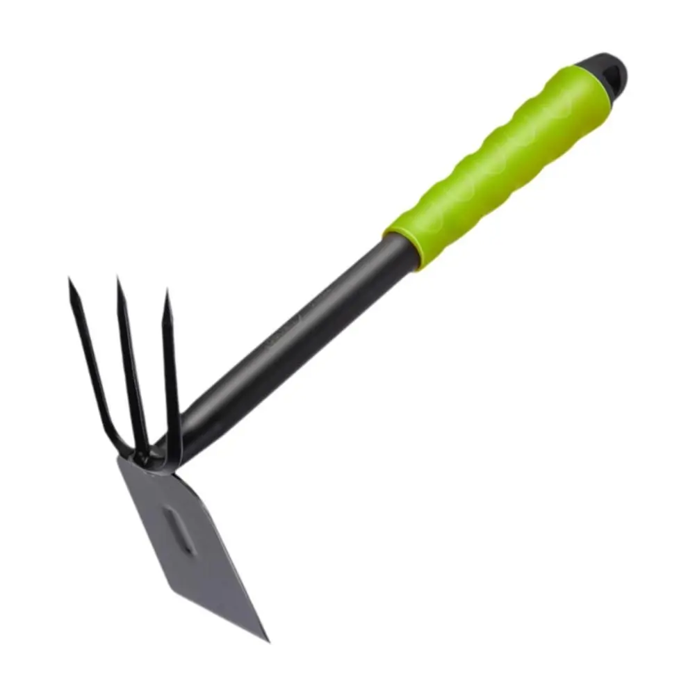 Hoe and Cultivator Double Head Garden Tool for Flower Bed Weeding Gardening