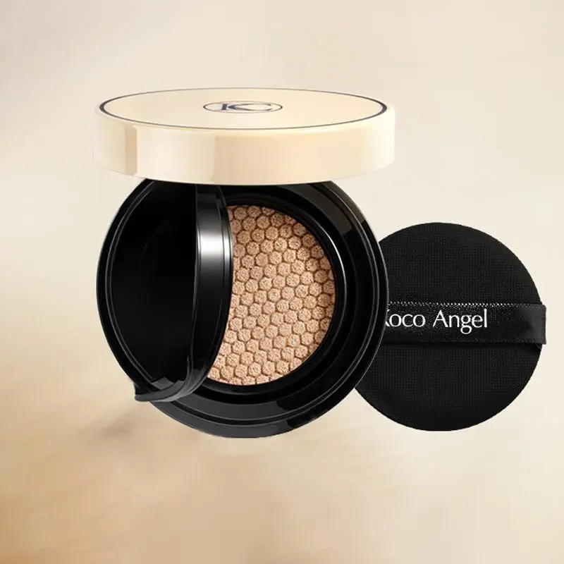 Long Lasting Air Cushion Liquid Foundation, Moisturizing Concealer Foundation, Full Coverage Flawless Makeup Cream, Makeup Product for Women & Girls, Cosmetic