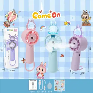 Kipas Angin MIni Portable Genggam USB Nano Spray Mini Humidifier Face Mist