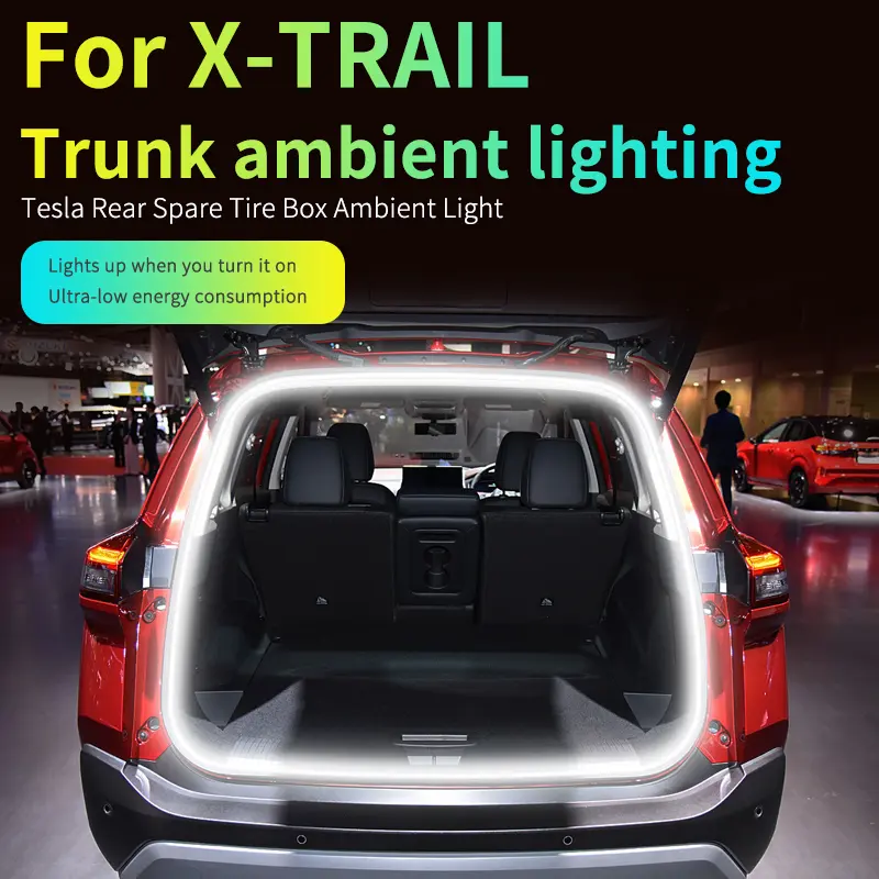 Suitable for Nissan X-TRAIL special trunk light car modification accessories ambient light tailgate light