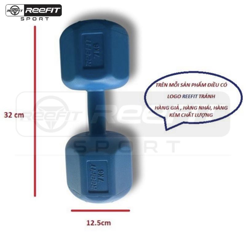 Vỏ tạ nhựa tay bát giác không ruột chưa nhồi (từ 6kg đến 12kg) 5