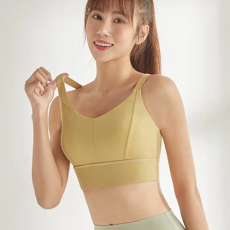 Áo Ngực Thể Thao, Phong Cách Yoga, Chống Sốc, Độ Bền Cao, Áo Vest Tập Yoga Thể Dục, Đệm Cố Định, Thiết Kế Lưng Đẹp, Thích Hợp Cho Phụ Nữ, Thể Dục Bra 6