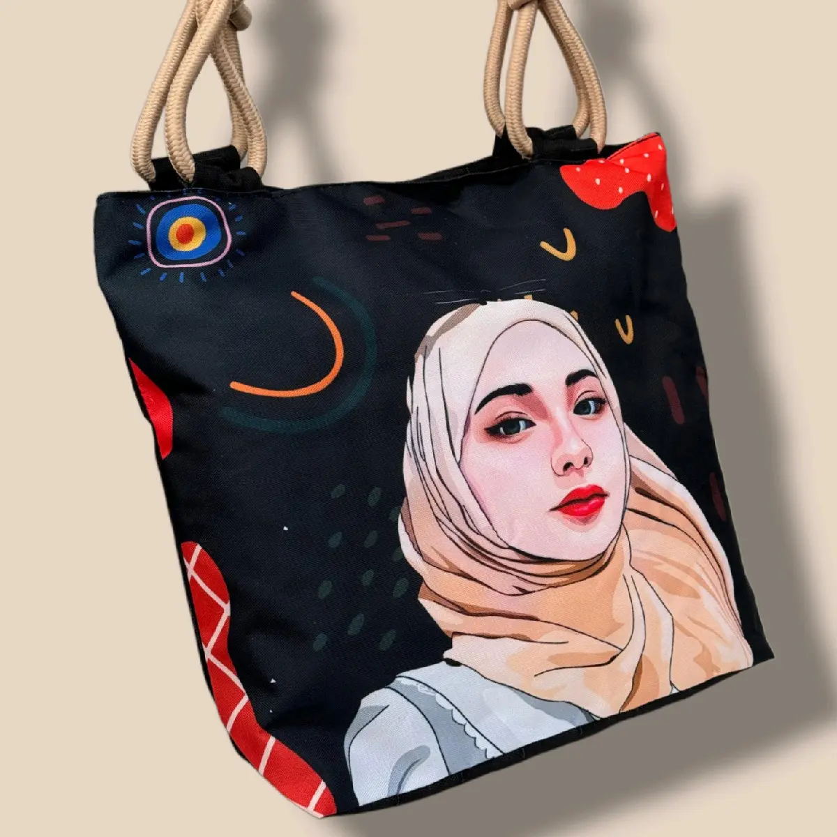 TOTEBAG SUMBU PRINTING PREMIUM_BADAN BELAKANG TAS WARNA Tote