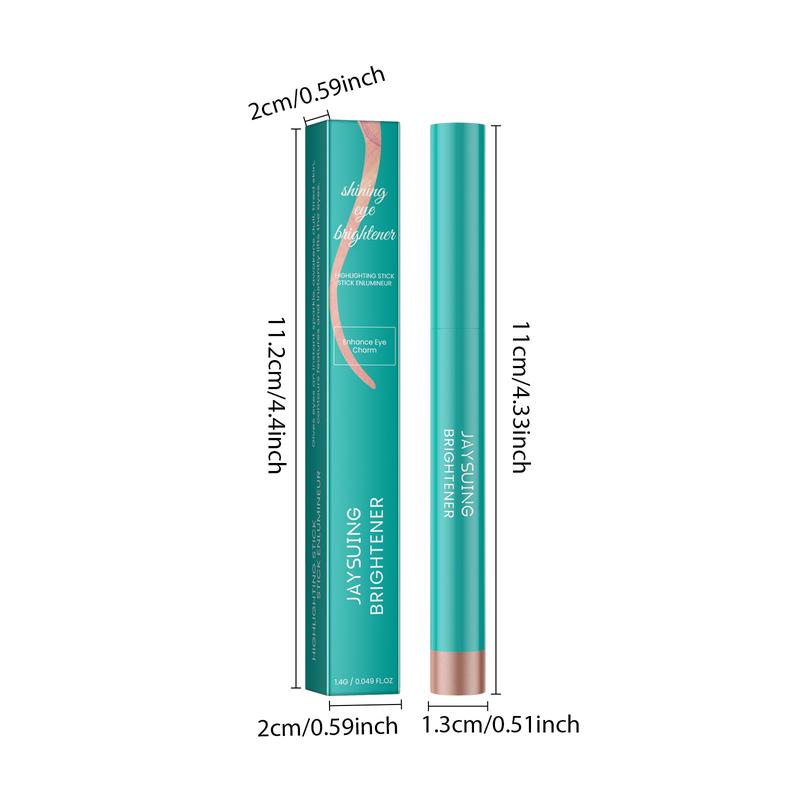 Product Introduction of Jaysuing Eye Shadow Stick Waterproof and Durable Easy to Color Thin and Glittering Repair Crouching Silkworm Brightening One Lazy Eye Shadow Stick 4
