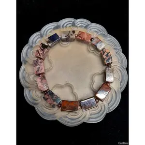 Gelang Batu Sugilite South Africa Dice Power Stone HQ 12x7mm C1173