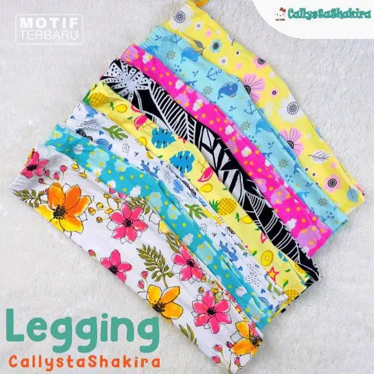 LEGGING LEGING ANAK PEREMPUAN CALLYSTA 1 - 12 TAHUN