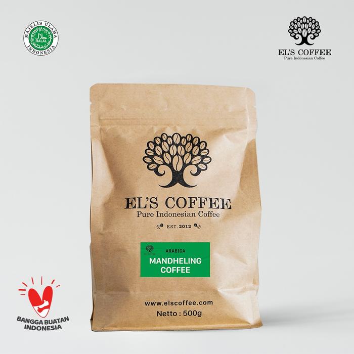 Gambar Kopi Arabika EL'S COFFEE MANDHEILING 500GR - bean dari El's Coffee Kota Bandar Lampung 5 Tokopedia
