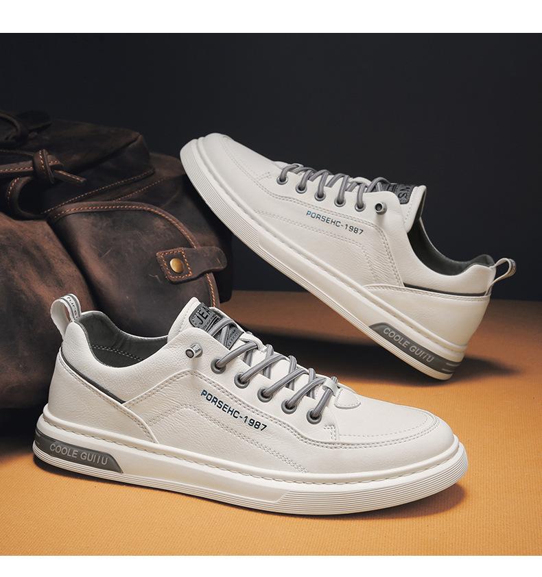 Product Introduction of Men's Casual Sneakers Korean Style Trendy All-Matching Sneaker Fashion White Shoes Men's Non-Slip Comfortable Stylish 20