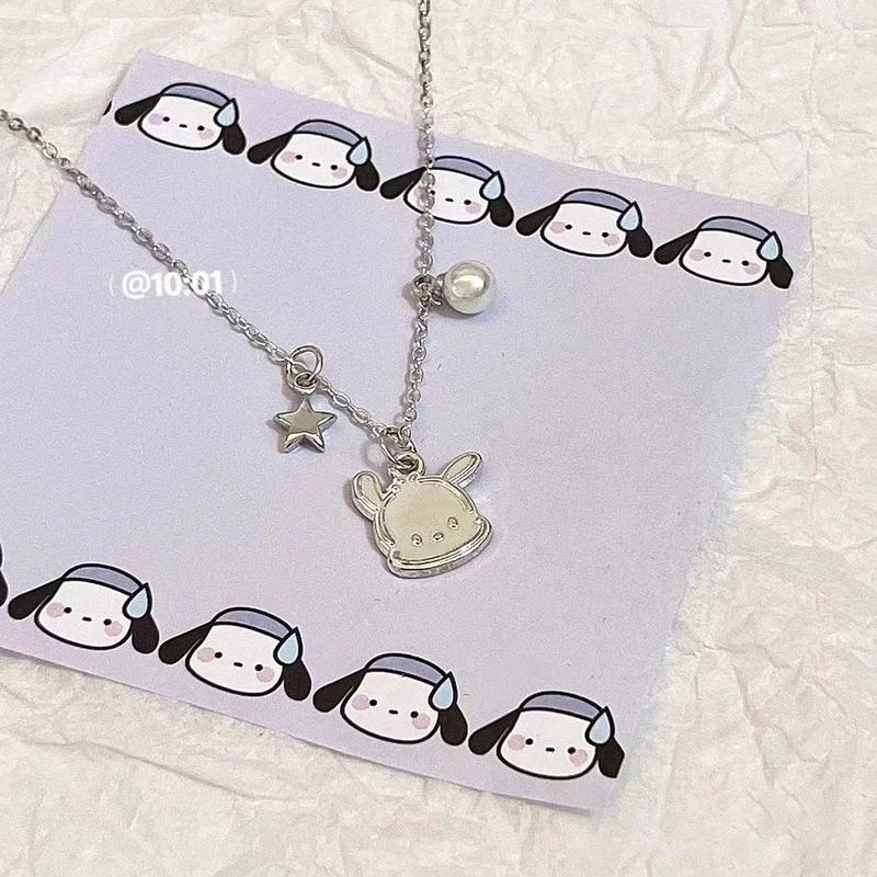 Product Introduction of Pochacco Bell Bracelet for Women Students Sweet Cute Girly Heart Jewelry Ins Niche Design Sense Bracelet 8