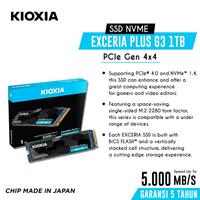 Gambar SSD Kioxia EXCERIA G3 1TB 2TB M.2 NVMe Gen 4 (5000MB/s) dari KomputerMedan OS Kota Medan 4 Tokopedia