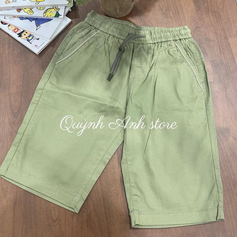 Quần short chất kaki đũi cạp chun có dây rút 0