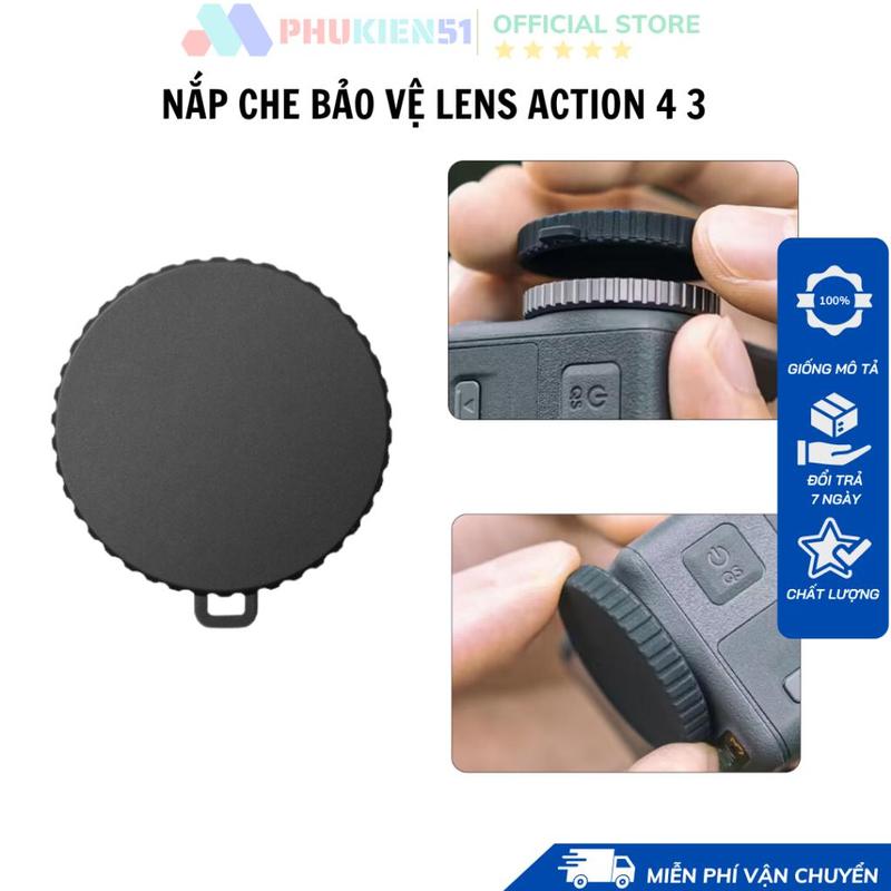 Nắp che lens Osmo Action 5 Pro 4 3 bảo vệ chống trầy xước