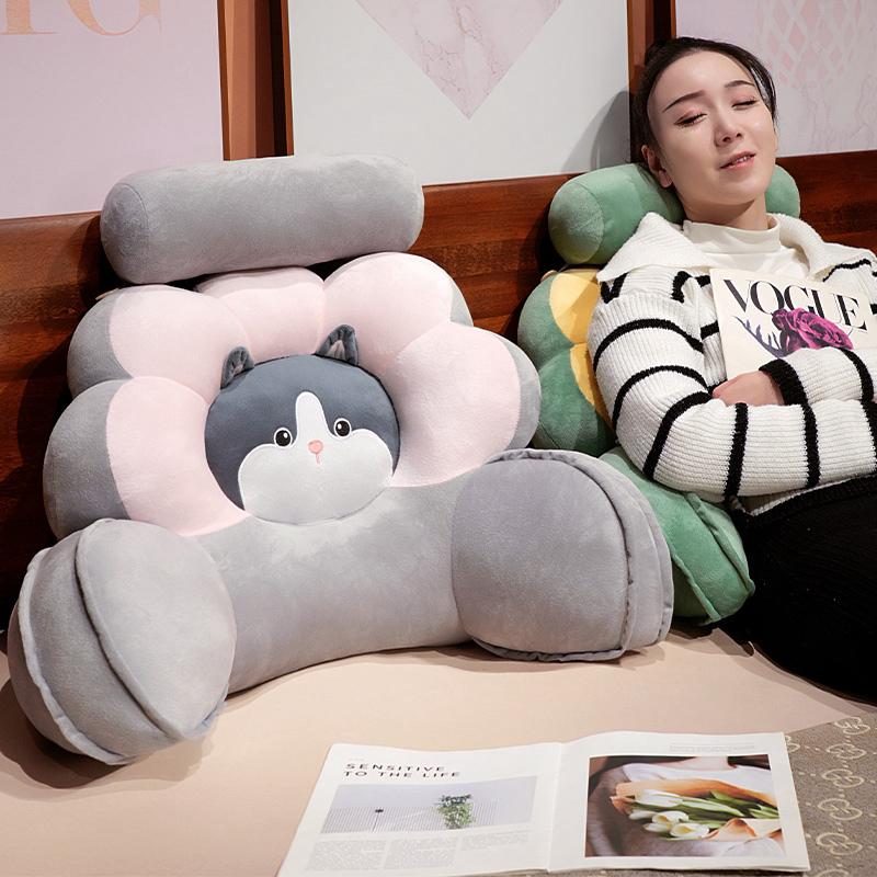 Product Introduction of Flower Office Waist Cushion Cushion Waist Support Long-Sitting Artifact Waist Support Pillow Chair Sofa Seat Back Cushion 20
