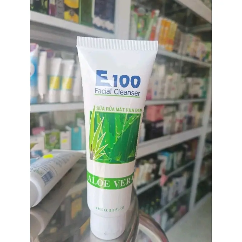 sữa rửa mặt e 100 nghệ- nha đam 0
