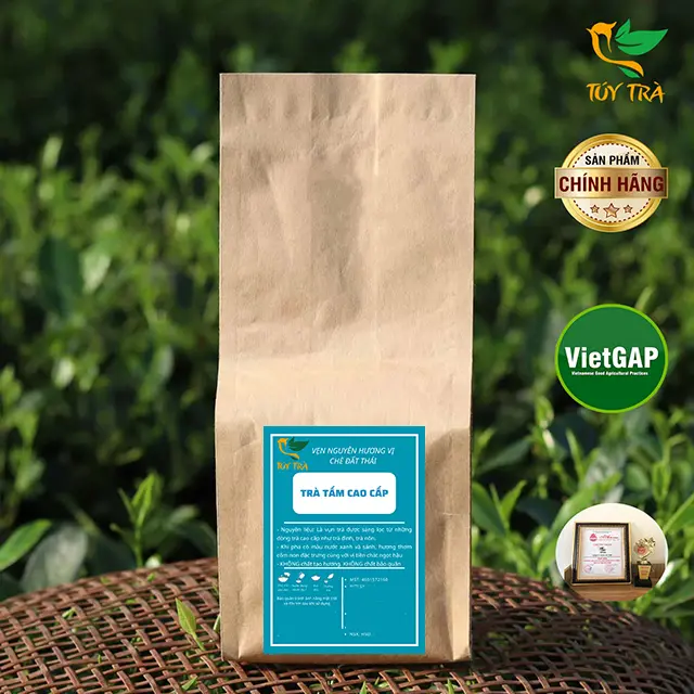 Trà Tấm Cám Cao Cấp Túy Trà - Vụn trà nõn và vụn trà đinh tea expert bột trà khô trà khô