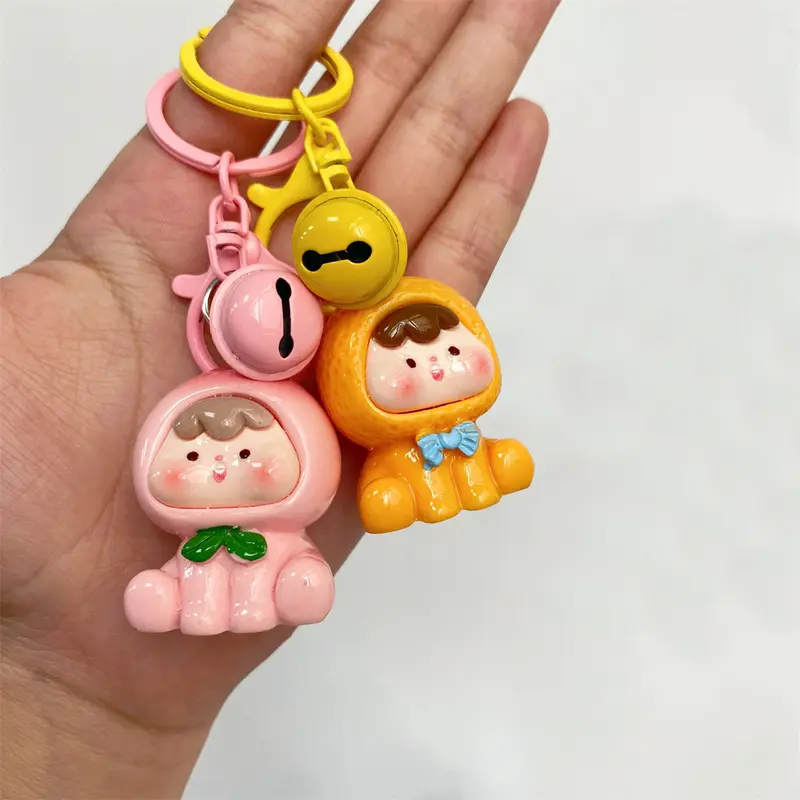 Hình Trái Cây Móc Khóa Thiết Kế Hoạ Móc Khoá t Hình Cho Bé Gái Học Sinh Túi Phụ Kiện Đồ Trang Trí Tuyệt Vời Như Quà Tặng Women 3