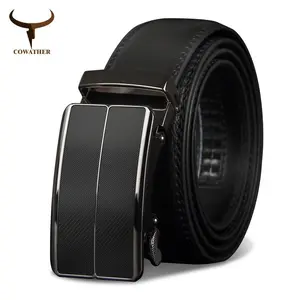 LEATHER CONCEPT Ikat Pinggang Pria Kulit Premium - Gesper Otomatis Elegan - Cowather Original