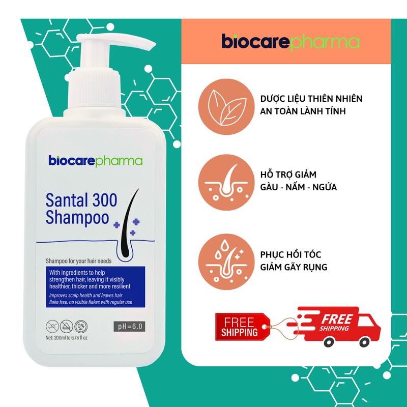 Dầu gội  Biocarepharma dầu gội dược liệu gàu và nấm chai [ 100ml, 200ml ]