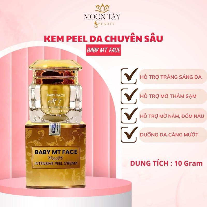 Kem Peel Da Chuyên Sâu .Moon Tây Baby MT Face.chăm sóc da.net 10gram