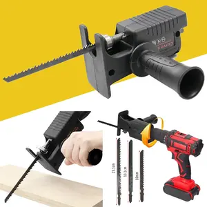 Adapter Mesin Jig Saw - Adapter Reciprocating Jigsaw Tambahan Jig Saw Mesin Bor Tangan Gergaji Konektor