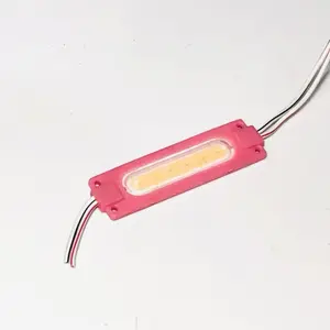 Lampu LED 6 Mata 12 Volt - 24 Volt Kolong Mobil - Truk - Sepeda motor - Pink, 12 Volt Car