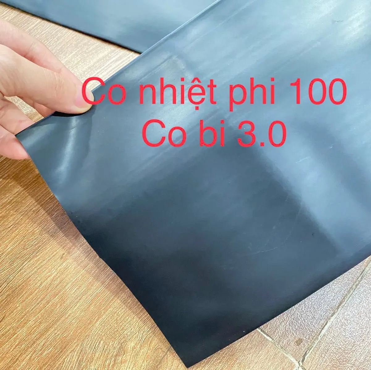 Gen co nhiệt 100mm dùng co chống nước bi led 3in