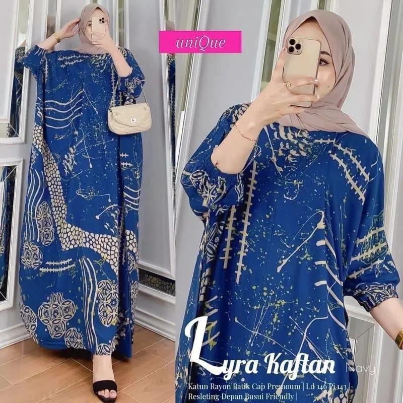 KAFTAN MOTIF EMERLAD