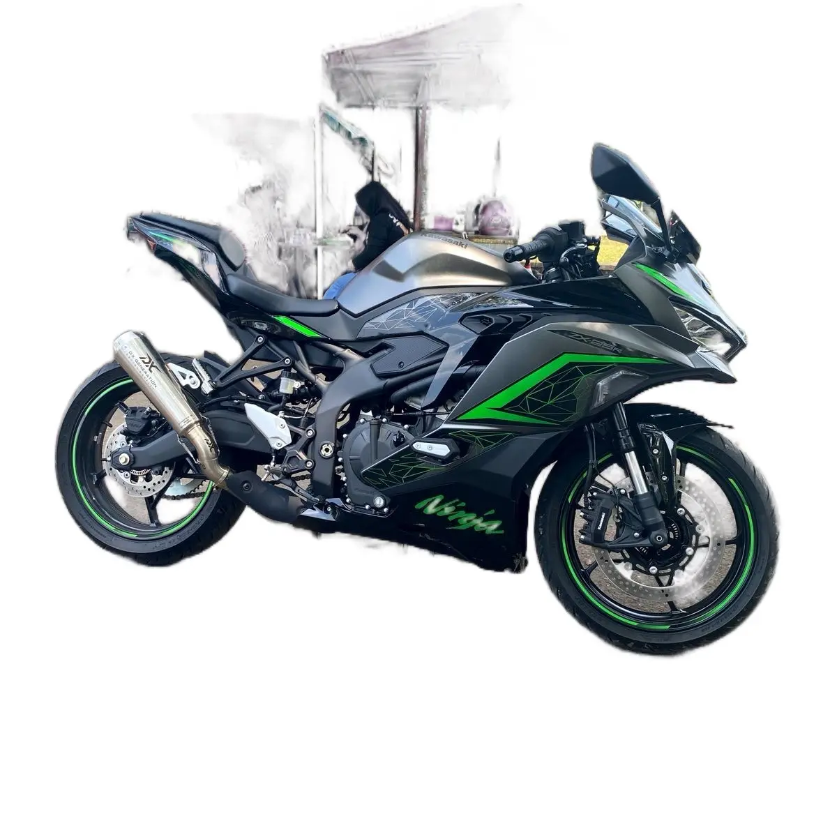 Knalpot Pro Race Slip On ZX25R/ZX25Rr