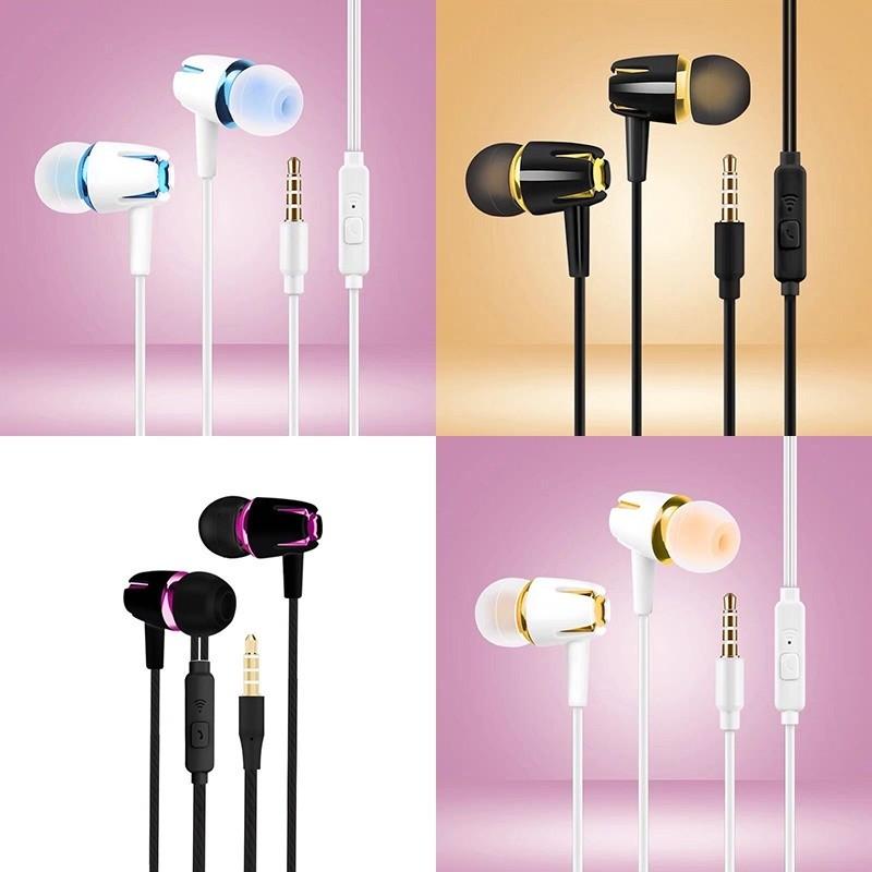 Tai Nghe tặng bao tay, Tai Nghe Nhét Tai truyền thống Có Micro Jack 3.5mm Cho Điện Thoại 7