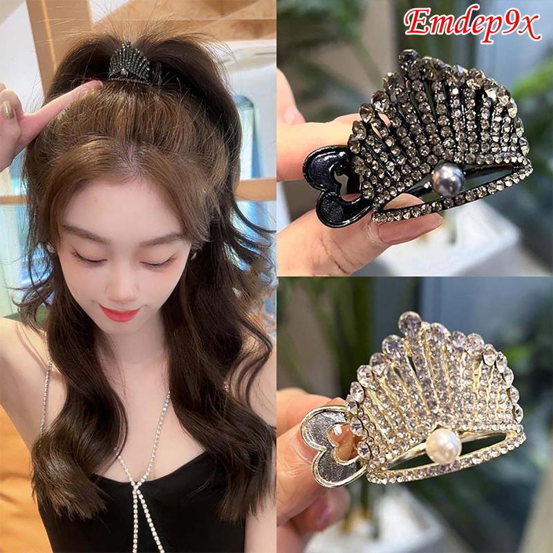 Kẹp tóc vương miện lấp lánh MSF78MI983 - hồ ly, rắn