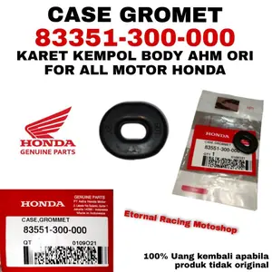 CASE GROMET/KARET KEMPOL BODY AHM HONDA ASLI ORIGINAL 83551-300-000 FOR ALL MOTOR HONDA