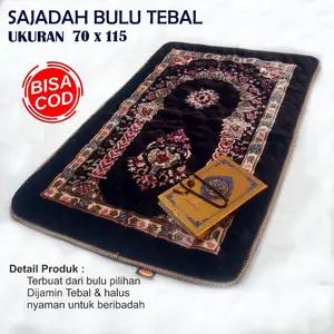 SEJADAH Turki TEBAL LEMBUT UKURAN JUMBO 115 X 70 CM MEMILIKI ANTI SLIP BAGIAN BELAKANG BISA BAYAR DI TEMPAT