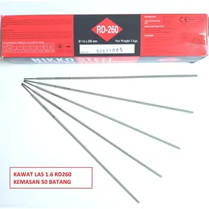 TSR - [50BATANG] Kawat Las 1.6 mm x 250 mm Nikko Steel RD260 Welding Electrodes