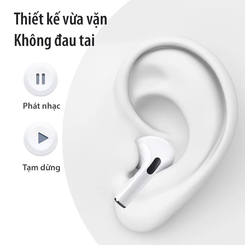 ( Bản 8H ) Tai nghe PRO 2 , tai nghe bluetooh full tính năng ,định vị  vuốt tăng giảm âm lượng  , BH 12 tháng 4