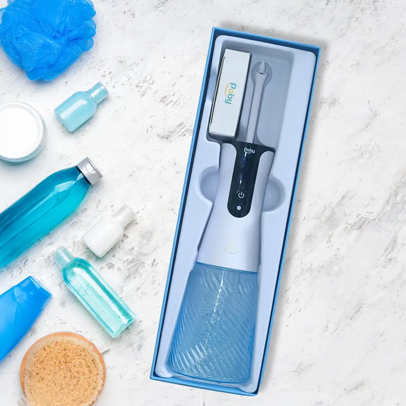 Tăm nước Poby tích hợp camera tiện lợi hỗ trợ làm sạch hiệu quả [ bảo hành 12 tháng ] tặng kem đánh răng nhật bản 1