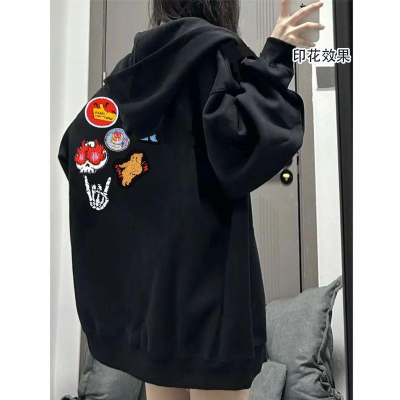 Product Introduction of Áo Hoodie Phong Cách Đường Phố Cho Nam, Phong Cách Năm Mới, In Chữ Mỹ Lót Lông Cừu, Dày Dặn, Dáng Rộng Vừa Vặn, Áo Phong Cách Ins, Dành Cho Nữ 21