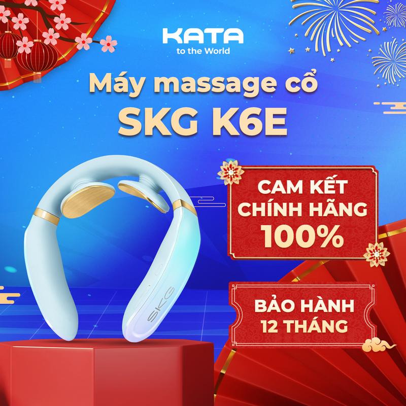 Máy Massage Cổ KATA  SKG K6E công nghệ xung điện - hàng chính hãng | KATA TECHNOLOGY
