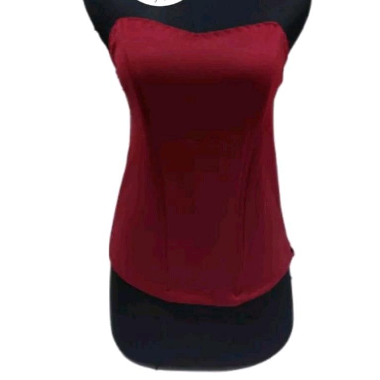 Daleman kebaya/kamisol/torso/Bustier kaos Katun Polos Tank 7