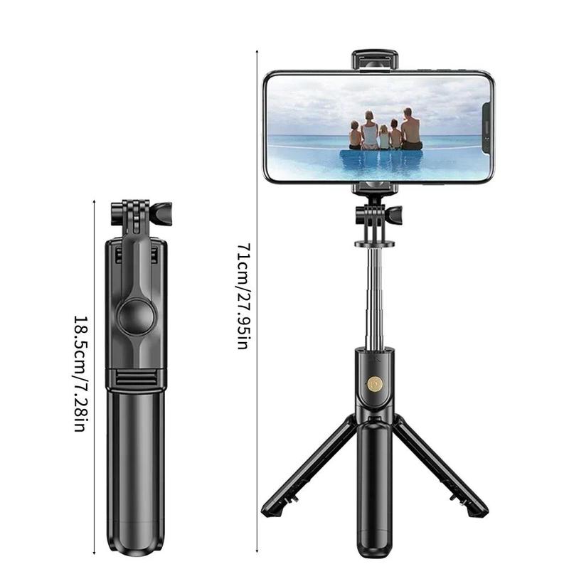 Product Introduction of Selfie Stick Wireless Tripod Stand with Light Bluetooth Remote Extendable Tripod for iPhone Mobile Phone Tiktok Live Streaming 27