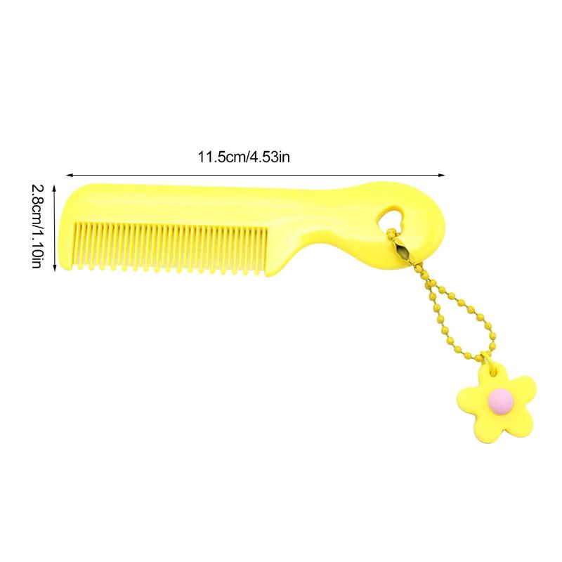 shil Ins Solid Color Safe Baby Comb Baby Hair Brush Baby Comb Newborn Brush Hairbrush 2