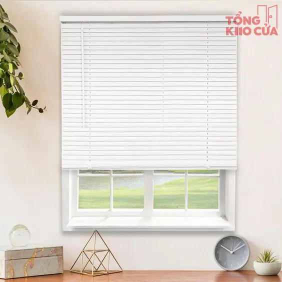 [TKC] Rèm sáo nhôm (loại 1) màu trắng, chống nắng, chống tia hồng ngoại, chống bụi, bền, đẹp, dễ lắp đặt 0