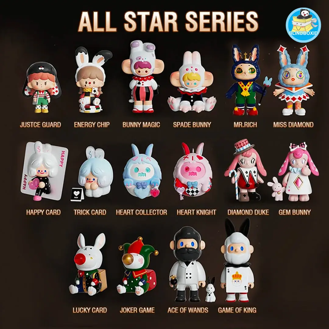 F.UN - All Star World of Cards Minifigure Series - 1pc